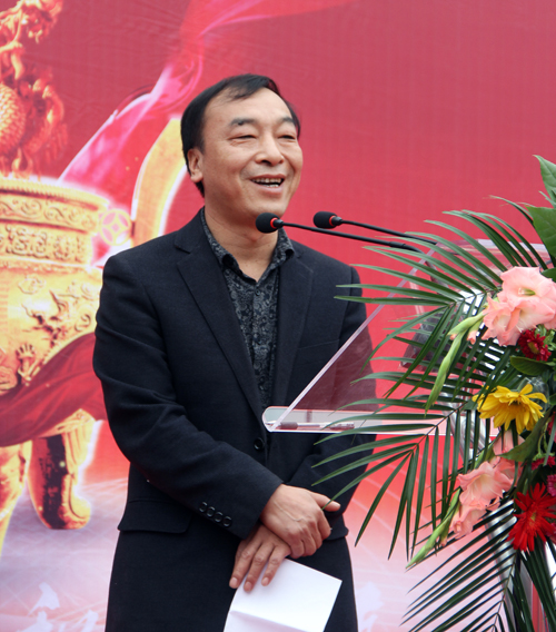 河南省文化厅副巡视员孙鹏致辞